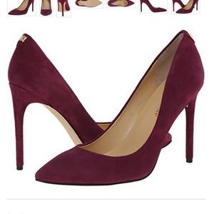 Ivanka Trump Purple Stiletto Heels Size 9